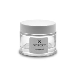 Glass Face Cream Jar